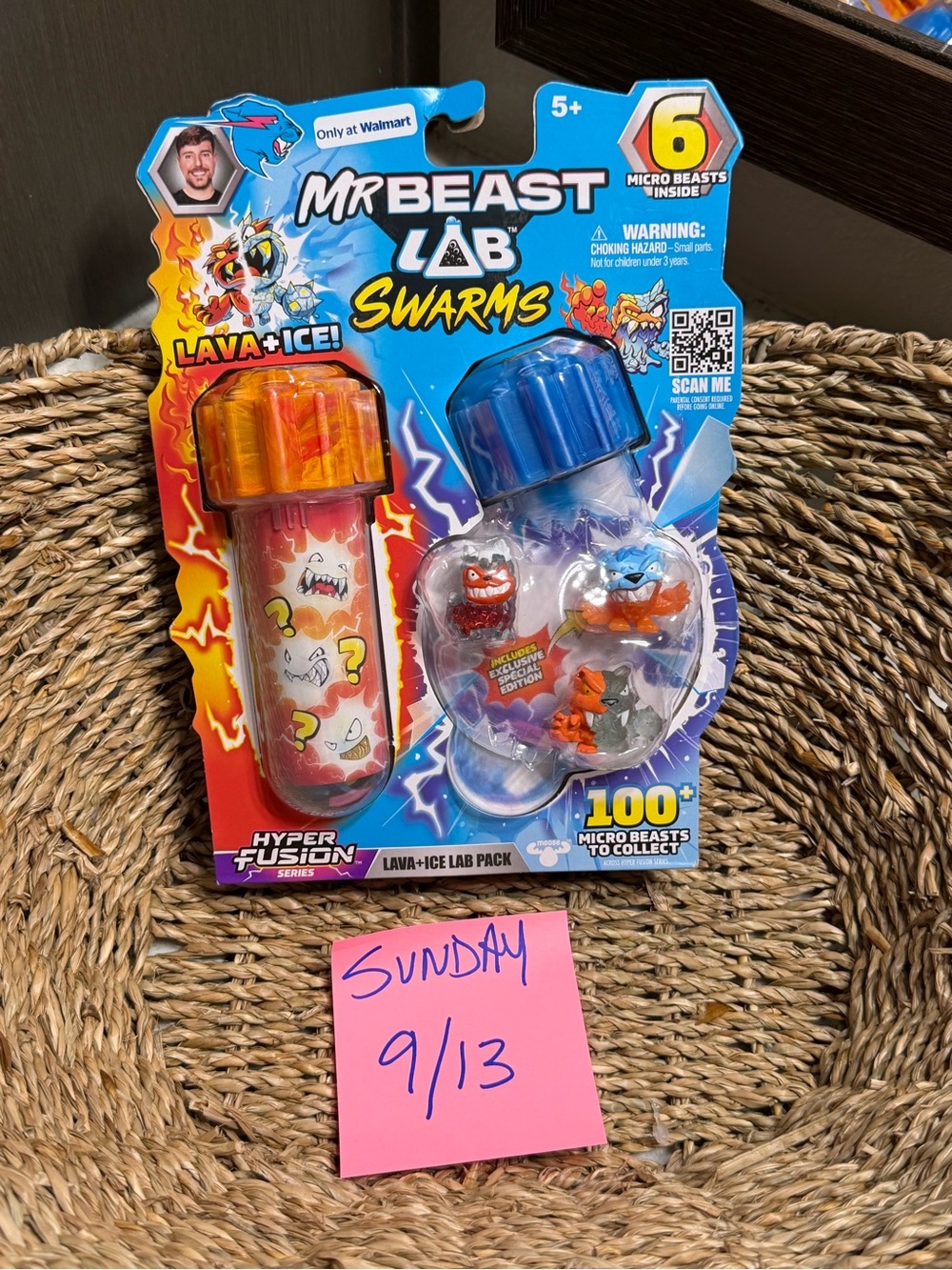 MrBeast Lab Swarms Hyper Fusion Lava & Ice 6-Pack Walmart Exclusive New